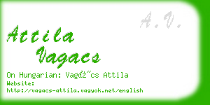 attila vagacs business card